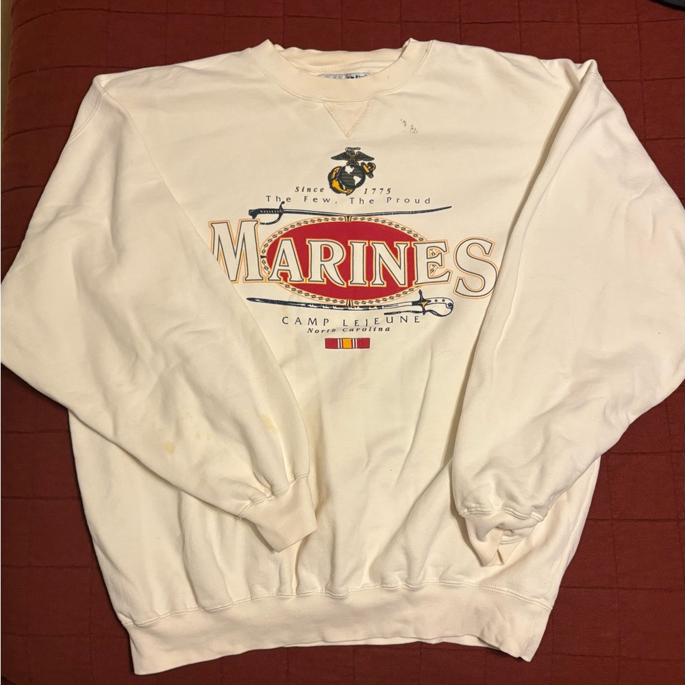 Vintage Marines Crewneck Sweater